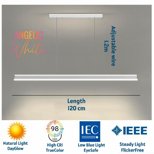 PureRay Nordic Bar EyeComfort SmoothDim LED Chandelier - Dining, Living, Office